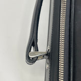 PRADA TESSUTO NYLON AND SAFFIANO LEATHER BLK TROLLEY ROLL LUGGAGE