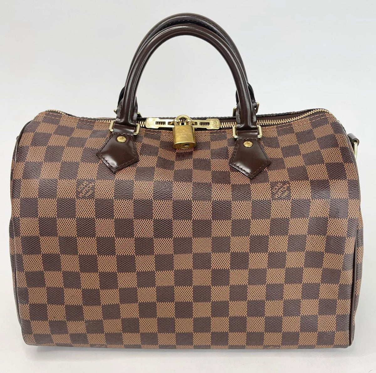 LOUIS VUITTON SPEEDY 30 BANDOULIERE DAMIER EBENE + INSERT ORGANIZER – BLuxe  Boutique