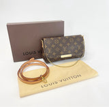 LOUIS VUITTON FAVOURITE PM MONOGRAM MULTI WAY CROSSBODY BAG