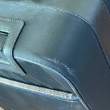 PRADA TESSUTO NYLON AND SAFFIANO LEATHER BLK TROLLEY ROLL LUGGAGE