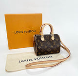 LOUIS VUITTON SPEEDY NANO MONOGRAM CROSSBODY