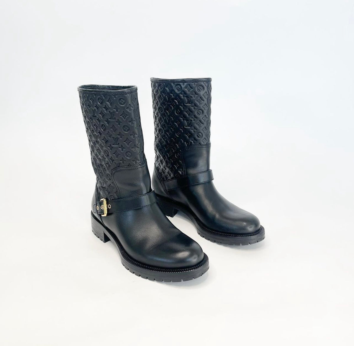 Louis vuitton boots on sale black