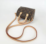 LOUIS VUITTON SPEEDY NANO MONOGRAM CROSSBODY