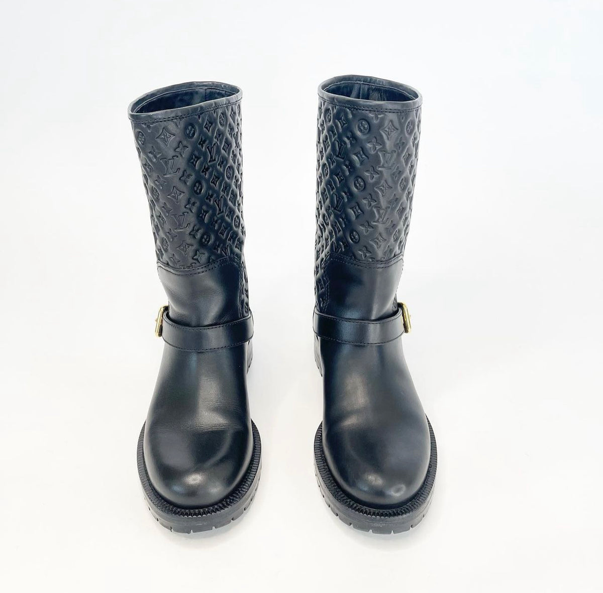 Louis vuitton deals moto boots