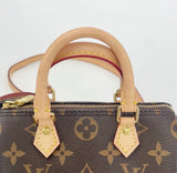 LOUIS VUITTON SPEEDY NANO MONOGRAM CROSSBODY