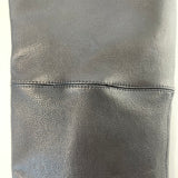 STUART WEITZMAN BLK LEATHER HIGHLAND THIGH HIGH BOOTS SZ 35