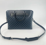 LOUIS VUITTON COBALT DAMIER PORTE-DOCUMENTS JOUR LAPTOP BAG