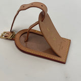 LOUIS VUITTON MONOGRAM EWM VACHETTA LEATHER LUGGAGE TAG