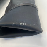 STUART WEITZMAN BLK LEATHER HIGHLAND THIGH HIGH BOOTS SZ 35