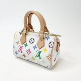LOUIS VUITTON x TAKASHI MURAKAMI NANO SPEEDY WHT MULTICOL