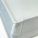 CHRISTIAN DIOR GRAY LEA BOOK TOTE