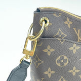 LOUIS VUITTON ODEON PM IN MONOGRAM W BLK TRIM