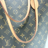 LOUIS VUITTON NEVERFULL MM MONO + POUCH