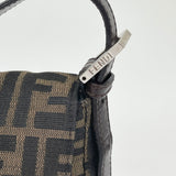 FENDI FF ZUCCA BAGUETTE SHOULDER BAG