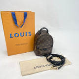 LOUIS VUITTON PALM SPRINGS MINI BACKPACK MONOGRAM *NEW ZIPPER VERSION*