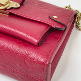 LOUIS VUITTON VAVIN BB IN RED EMPREINTE LEA & GHW