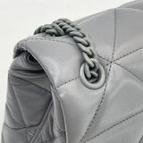 PRADA SPECTRUM IN MARBLE GREY QUILTED NAPPA LEA BAG