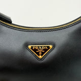 PRADA ARQUE IN BLK CALFSKN LEA & GHW - BLuxe Boutique