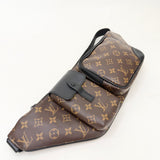 LOUIS VUITTON CHRISTOPHER BUMBAG IN MACASSAR MONO & MATTE BHW - BLuxe Boutique
