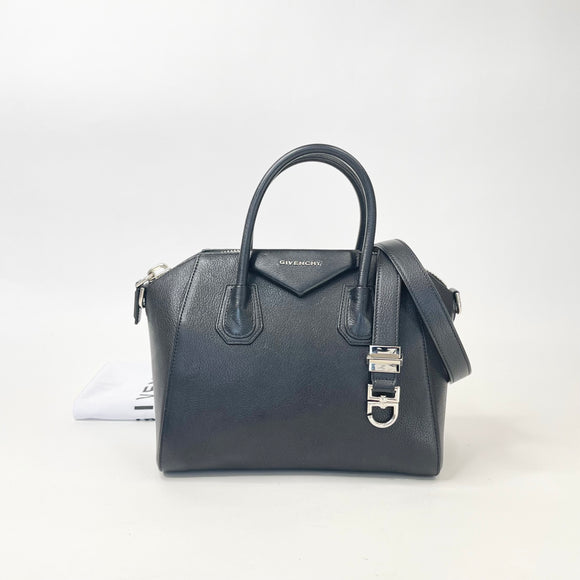 GIVENCHY MINI ANTIGONA IN BLK SMOOTH LEATHER – BLuxe Boutique