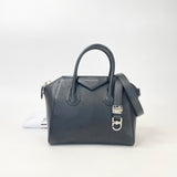 GIVENCHY SMALL ANTIGONA IN BLK PEBBLED LEATHER & SHW