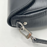 LOUIS VUITTON MONTAIGNE BLK EPI CLUTCH/ SHOULDER BAG