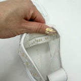 LOUIS VUITTON SQUAD PEARL PINK IRRIDESCENT MONO SNEAKERS sz 38