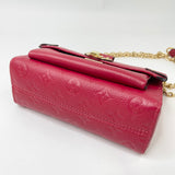 LOUIS VUITTON VAVIN BB IN RED EMPREINTE LEA & GHW