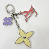 LOUIS VUITTON FLEUR D’EPI KEY CHAIN/ BAG CHARM