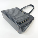CHANEL BUSINESS AFFINITY LRG BLK CAVIAR LEA & LGHW TOTE