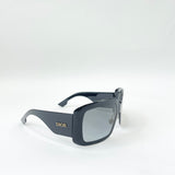 CHRISTIAN DIOR SOLIGHT2 BLK SHIELD SUNGLASSES