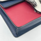 GUCCI DIONYSUS MINI CRYSTAL SERPENT IN MULTI TRI COLOR LEA