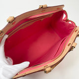 LOUIS VUITTON BREA MM IN CORAL VERNIS PAT LEA & GHW