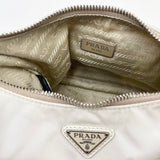 PRADA RE EDITION 2005 WHITE RE NYLON CROSSBODY