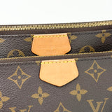 LOUIS VUITTON MULTI POCHETTE ACCESSORIES W KHAKI STRAP