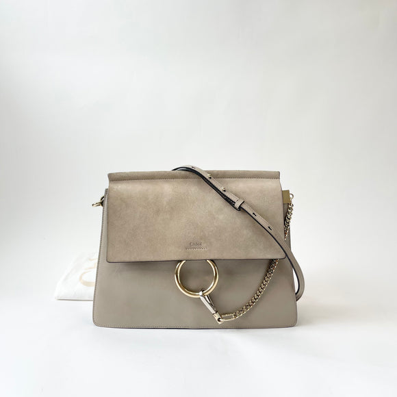 CHLOE MOTT GREY LEA MEDIUM FAYE 