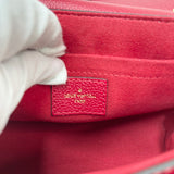 LOUIS VUITTON VAVIN BB IN RED EMPREINTE LEA & GHW