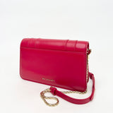 BVULGARI SERPENTI FOREVER RED LEA CHAIN WALLET - BLuxe Boutique