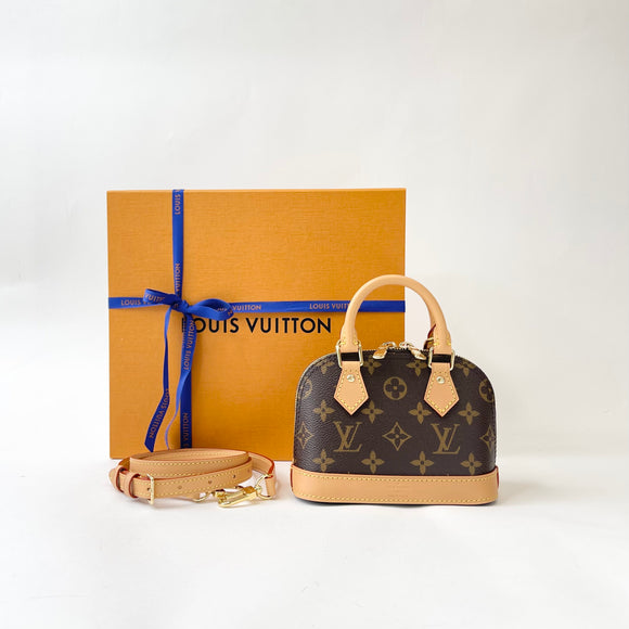 LOUIS VUITTON ALMA NANO MONO CROSSBODY