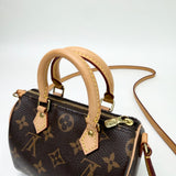 LOUIS VUITTON SPEEDY NANO MONOGRAM CROSSBODY