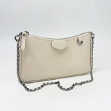 LOUIS VUITTON EASY POUCH ON STRAP CROSSBODY IN CRM EPI LEA W SHW