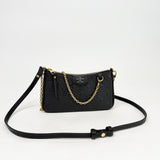 LOUIS VUITTON EASY POUCH ON STRAP CROSSBODY IN BLK EMPREINTE LEA & GHW - BLuxe Boutique
