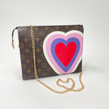 LOUIS VUITTON LIMITED EDITION GAME ON TOILETRY 26 + BONUS INSERT & CROSSBODY CHAIN