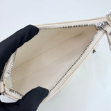 LOUIS VUITTON EASY POUCH ON STRAP CROSSBODY IN CRM EPI LEA W SHW
