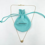 TIFFANY & CO PALOMA PICSSSO 18K GOLD BEAN PENDANT NECKLACE