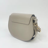 CHLOE TESS MOTT GREY LEA & GHW SHOULDER BAG