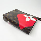 LOUIS VUITTON LIMITED EDITION GAME ON TOILETRY 26 + BONUS INSERT & CROSSBODY CHAIN