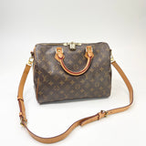 LOUIS VUITTON SPEEDY 30 MONOGRAM BANDOULIERE