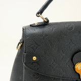 LOUIS VUITTON GEORGES MM IN BLK EMPREINTE LEA & GHW