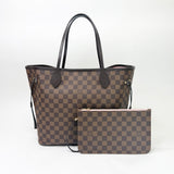 LOUIS VUITTON NEVERFULL DE MM MONO + POUCH
